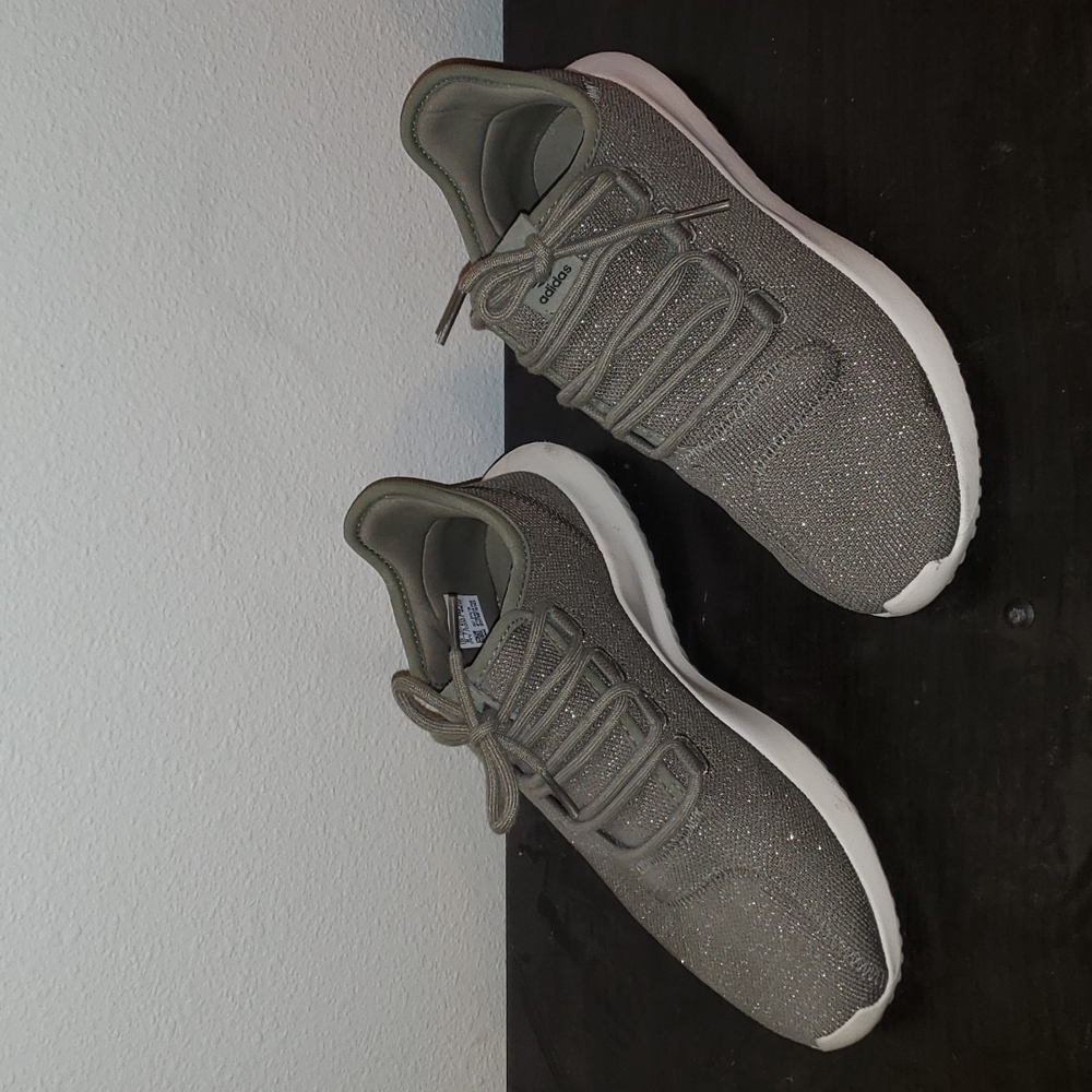 ADIDAS TUBULAR SHADOW Women's size 9, khaki